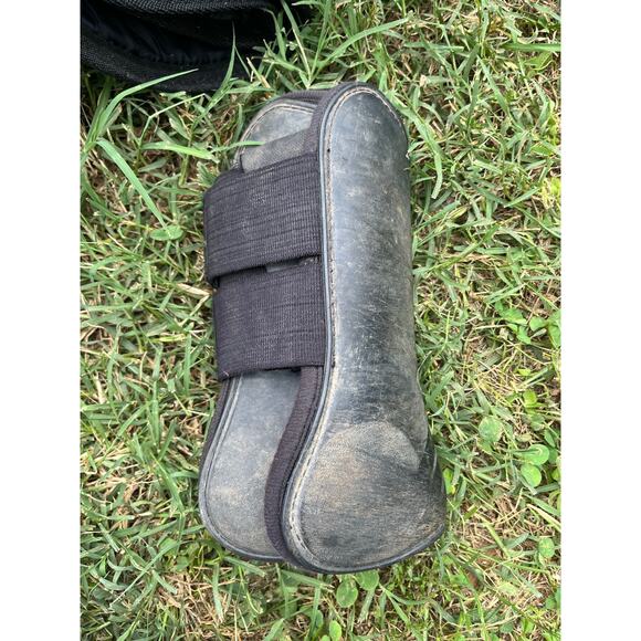 Tough1 Set of Open Front Horse Jumping Boots - Picture 2 of 2